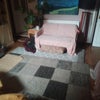 Photo 5: The living room with log burner