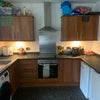 Photo 2: Kitchen; Fridge and Freezer space, washing machine