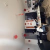 Photo 6: flatmates socialising and decorated kitchen for cny