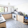 Photo 3: Kitchen with view of the garden