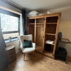 Photo 2: Triple wardrobe, arm chair