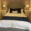 Photo 1: King size bed with built in wardrobes
