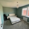 Photo 2: Bedroom (with desk + double mirror + chest of draws + bedside tables)