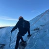 Photo 6: Glacier hiking in Iceland earlier this year, a lot of travelling recently!