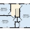 Photo 9: First floor plan (Bed 1 and 2)