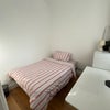 Photo 2: Double bed and matress provided. The large desk would be removed to create more space