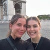 Photo 2: Me on the left and my partner Lara on the right :) 