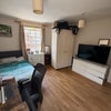Photo 3: Bedroom (private bathroom is behind the photo)