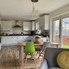 Photo 5: Spacious kitchen with seating/tv area