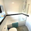 Photo 7: Bath with over shower
