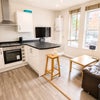 Photo 3: kitchen & livingroom
