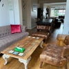 Photo 2: The summer end of the open plan (by the garden door)