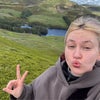 Photo 5: this is me really enjoing scotland on my recent trip there 