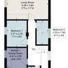 Photo 2: You can see the floor plan here with the space 