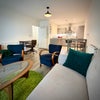 Photo 3: Open plan living room/kitchen