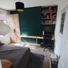 Photo 1: Main View of Room, office space, wardrobe, Bed