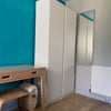Photo 3: Desk and wardrobe