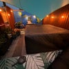 Photo 7: Back garden and hot tub. 