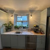 Photo 6: Kitchen  with washing machine and tumble dryer