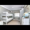 Photo 4: Your bedroom in which there will be a double bed and wardrobe and built in desk 