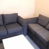 Photo 2: The living area, tv behind