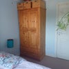 Photo 2: Wardrobe and storage under bed frame.