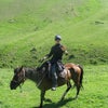 Photo 3: Horse riding last week in Kyrgyzstan