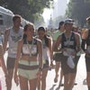 Photo 5: After running Mexico City Half with my teammates.