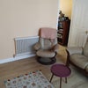 Photo 4: Living room with leather suite