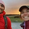 Photo 2: My husband and I on a camping trip.