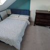 Photo 2: Double bed with brand new bed frame & Emma mattress 