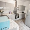 Photo 8: Spacious kitchen with all furnishing included!