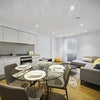 Photo 6: Kitchen and living room