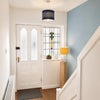 Photo 6: Freshly painted, tasteful hallway with a lot of light.