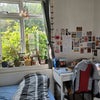 Photo 1: Bedroom with desk, chair and beautiful light from the back garden
