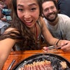 Photo 2: In Spain eating one of the best steak in the world 