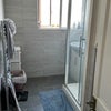 Photo 4: Good size shower and toilet together 