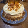 Photo 5: A vanilla, champagne, strawberry and browned butter cake made to celebrate the end of exams.