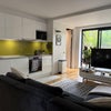 Photo 1: Kitchen and Living Room