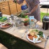 Photo 8: Dinner in the garden in the summer!