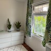 Photo 4: Black out curtains and garden view 
