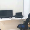 Photo 7: Small Bedroom large work/study area