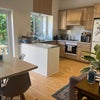 Photo 3: Kitchen and living space