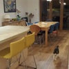 Photo 8: dining and doors to garden. Sorry cat lovers, she is no longer with us!