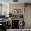 Photo 2: Desk & mantle - original