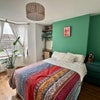 Photo 7: Main bedroom with queen bed 
