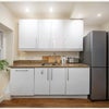 Photo 7: Kitchen with Large Fridge/Freezer