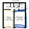 Photo 8: Room on the left in yellow