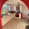 Photo 2: Kitchen with oven, hob, microwave, toaster, kettle, bluetooth speaker