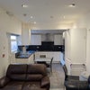 Photo 2: living room/kitchen